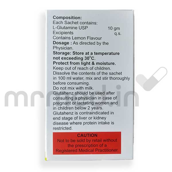 Buy Glutahenz 15gm Powder Online Uses, Price, Dosage, Instructions